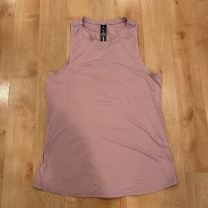 Yogalicious pink workout top size small